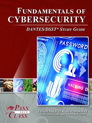 cover image of DSST Fundamentals of Cybersecurity DANTES Test Study Guide